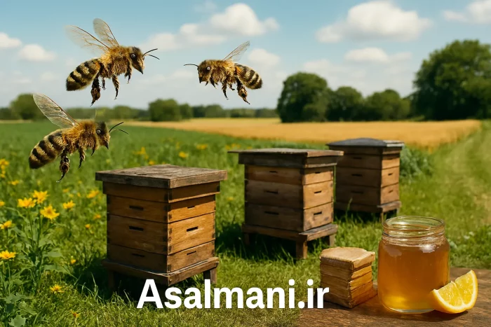 salmani (23) کندو زنبورعسل - Image 2